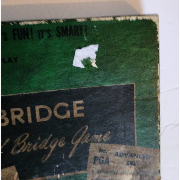 Vintage Auto Bridge-Play Yourself Bridge Game Advanced Set - Picture 4 of 8